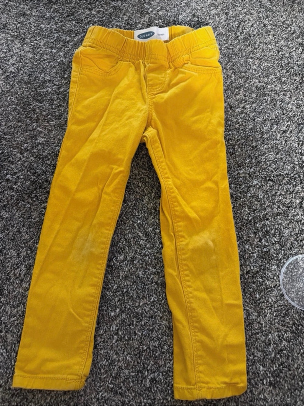 Old Navy Girls' Mustard Yellow Corduroy Jeggings